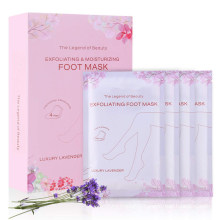 Lot de 4 masques exfoliants et hydratants pour les pieds en gros OEM